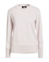 Alpha Studio Woman Sweater Light Grey Size 10 Cashmere