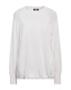 Alpha Studio Woman Sweater Light Grey Size 10 Merino Wool In Grey