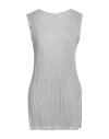 Alpha Studio Woman Sweater Light Grey Size 10 Viscose, Polyester In Grey