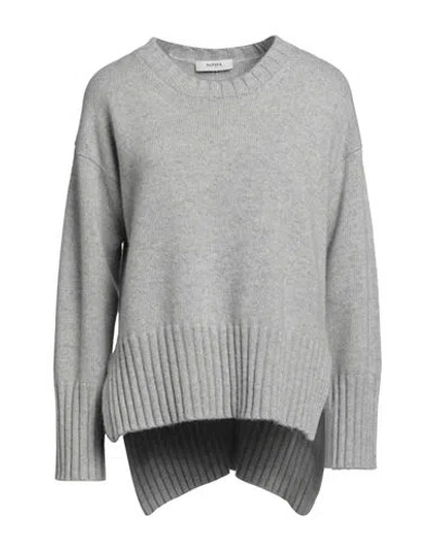 Alpha Studio Woman Sweater Light Grey Size 10 Wool, Viscose, Polyamide, Cashmere In Gray