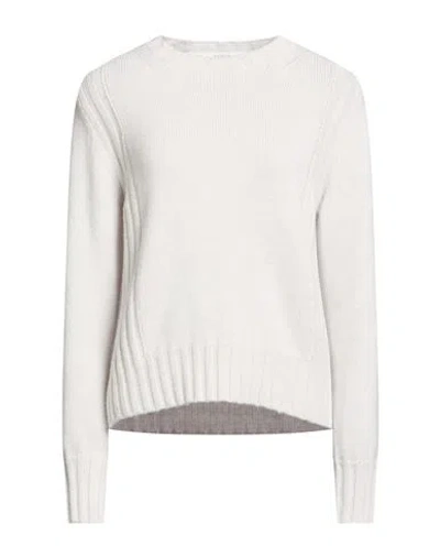 Alpha Studio Woman Sweater Light Grey Size 6 Wool, Cashmere In Neutral