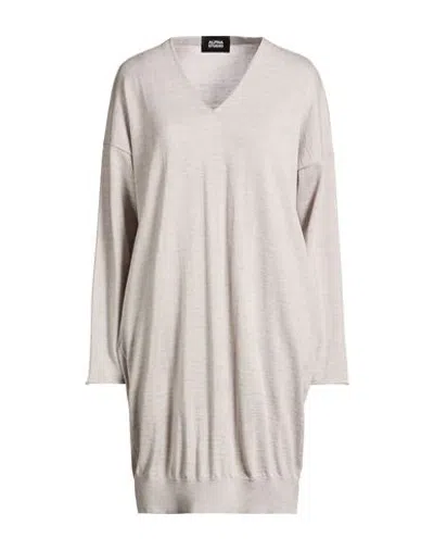 Alpha Studio Woman Sweater Light Grey Size Onesize Wool In Gray