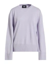 Alpha Studio Woman Sweater Lilac Size 10 Merino Wool In Purple