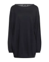 Alpha Studio Woman Sweater Midnight Blue Size 10 Cotton, Cashmere