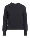 Alpha Studio Woman Sweater Midnight Blue Size 10 Cotton, Polyamide