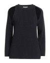 Alpha Studio Woman Sweater Midnight Blue Size 10 Cotton, Polyamide