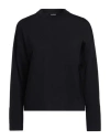 Alpha Studio Woman Sweater Midnight Blue Size 10 Wool In Blue