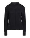 Alpha Studio Woman Sweater Midnight Blue Size 10 Wool, Recycled Polyamide