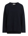 Alpha Studio Woman Sweater Midnight Blue Size 10 Wool, Viscose, Polyamide, Cashmere