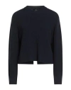 Alpha Studio Woman Sweater Midnight Blue Size 10 Wool, Viscose, Polyamide, Cashmere