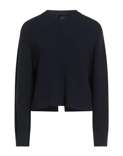 Alpha Studio Woman Sweater Midnight Blue Size 10 Wool, Viscose, Polyamide, Cashmere