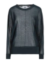 Alpha Studio Woman Sweater Midnight Blue Size 6 Viscose, Polyester