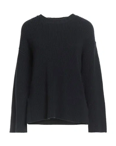 Alpha Studio Woman Sweater Midnight Blue Size 6 Wool