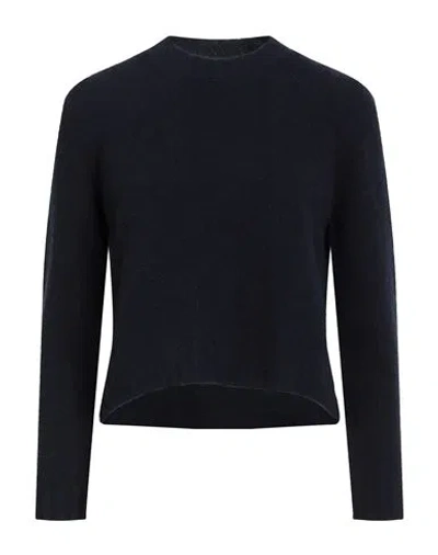 Alpha Studio Woman Sweater Midnight Blue Size 6 Wool, Polyamide, Cashmere, Elastane