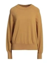 Alpha Studio Woman Sweater Mustard Size 10 Cashmere In Yellow