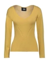 Alpha Studio Woman Sweater Mustard Size 6 Viscose, Polyester, Polyamide In Yellow