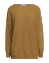 Alpha Studio Woman Sweater Mustard Size 4 Recycled Wool, Ecovero Viscose, Recycled Polyamide, Cashme In Yellow