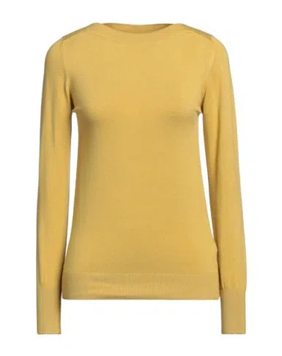 Alpha Studio Woman Sweater Marigold Size 10 Viscose, Polyester, Elastane In Yellow