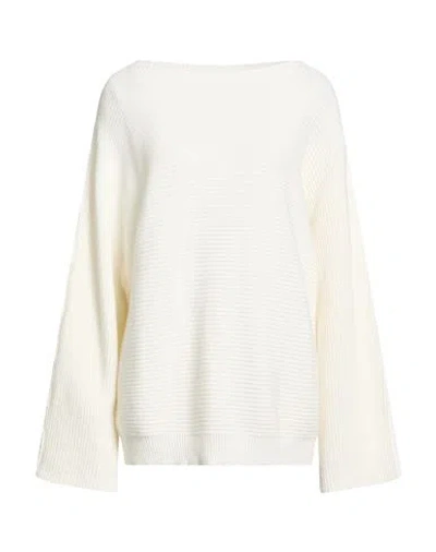 Alpha Studio Woman Sweater Off White Size 12 Wool, Viscose, Polyamide, Cashmere