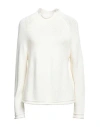 Alpha Studio Woman Sweater Off White Size 4 Wool, Recycled Polyamide