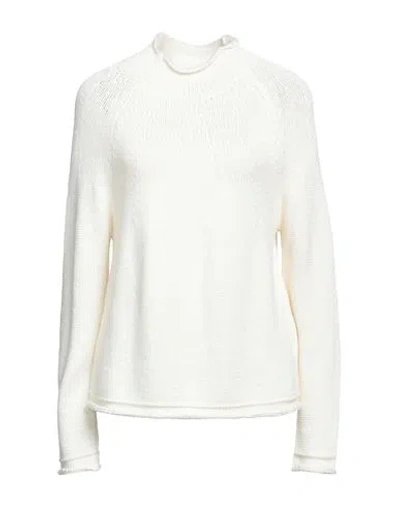 Alpha Studio Woman Sweater Off White Size 4 Wool, Recycled Polyamide