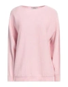 Alpha Studio Woman Sweater Pink Size 10 Recycled Wool, Ecovero Viscose, Recycled Polyamide, Cashmere