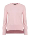 Alpha Studio Woman Sweater Pink Size 6 Recycled Wool, Ecovero Viscose, Recycled Polyamide, Recycled