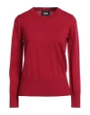 Alpha Studio Woman Sweater Red Size 2 Merino Wool