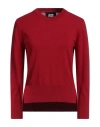 Alpha Studio Woman Sweater Red Size 10 Recycled Wool, Ecovero Viscose, Recycled Polyamide, Recycled In Red