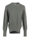 Alpha Studio Woman Sweater Sage Green Size 8 Cotton In Sage Green
