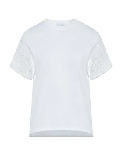 Alpha Studio Woman Sweater White Size 12 Cotton