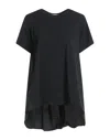 Alpha Studio T-shirts In Black