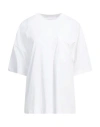 Alpha Studio Oversize T-shirt In White