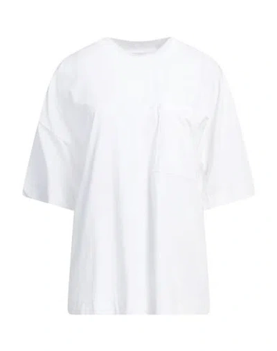 Alpha Studio Oversize T-shirt In White