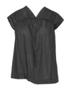 Alpha Studio Tops In Black