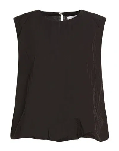 Alpha Studio Woman Top Black Size 12 Polyamide