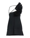 Alpha Studio Woman Top Black Size 8 Cotton, Elastane