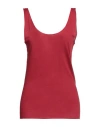 Alpha Studio Tank Tops In Red