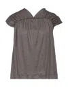 Alpha Studio Tops In Brown