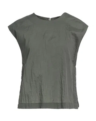 Alpha Studio Woman Top Dark Green Size 10 Polyamide