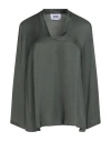 Alpha Studio Woman Top Dark Green Size 10 Viscose In Green