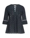 Alpha Studio Blouses In Blue