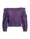 Alpha Studio Blouses In Purple