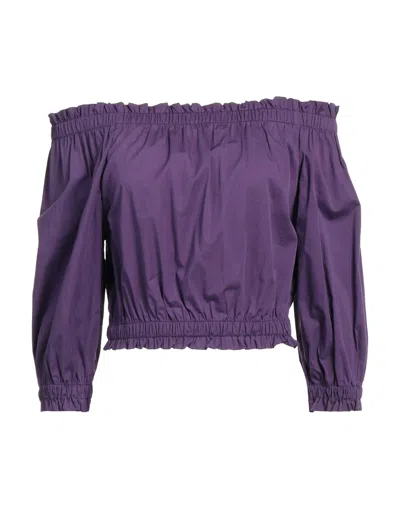 Alpha Studio Blouses In Purple