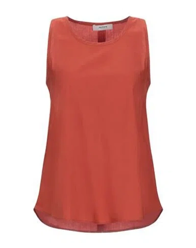 Alpha Studio Tops In Red