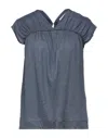 Alpha Studio Tops In Blue