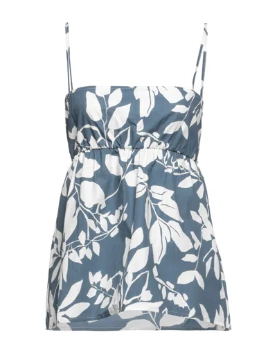 Alpha Studio Tops In Blue