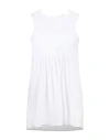 Alpha Studio Woman Top White Size 10 Cotton, Elastane