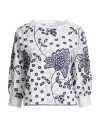 Alpha Studio Woman Top White Size 8 Cotton, Elastane In Multi