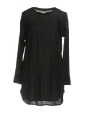Alpha Studio Woman T-shirt Black Size 6 Cotton